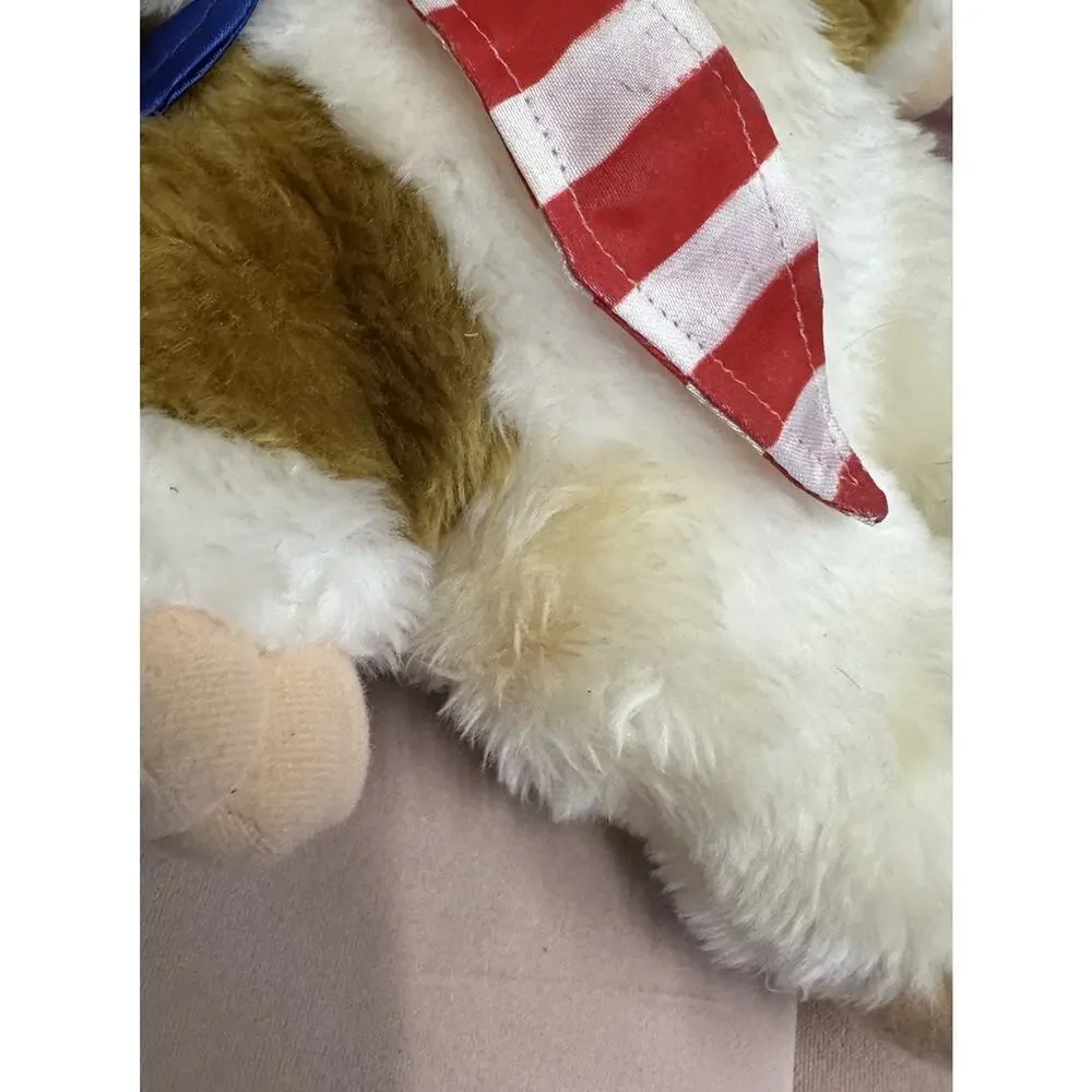 Vintage Gremlins Gizmo NECK TIE Collar Mogwai RARE 2001 WB Nanco Plush Tag